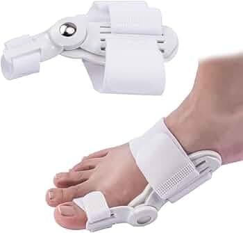 Arkriza Bunion Splint Pad,Toe straightener bunion corrector splint with toe fracture support and foot support for pain relief toe separator Orthotics ...