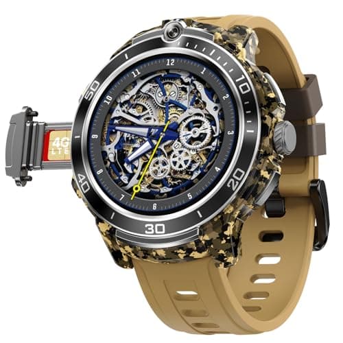 Fire-Boltt Shott 1.5" Round Display, Front Camera, Nano SIM Slot Smartwatch