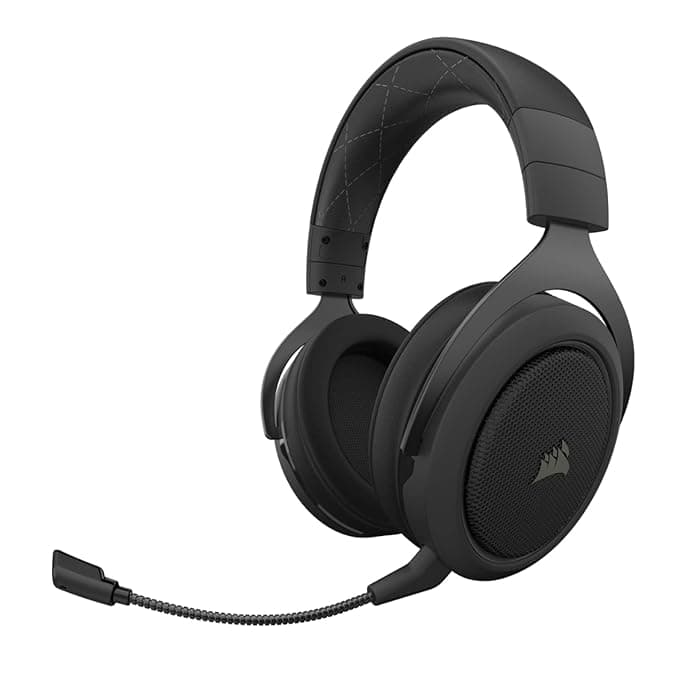 Corsair HS70 Wired On Ear Headphones with Mic (Carbon) Headsets