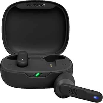 JBL Newly Launched Wave Flex in-Ear Wireless Earbuds TWS with Mic,App for Custom Extra Bass EQ, 32Hrs Battery, Quick Charge, IP54 Water & Dust Proof, ...