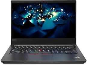 Lenovo ThinkPad E14 Intel Core i3 10th Gen 14" (35.56cms) Full HD Thin and Light Laptop (8GB RAM/ 256GB SSD/ DOS/ Black/ 1.69 kg), 20RAS0SA00