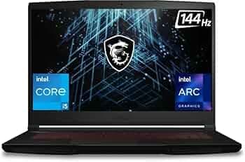 MSI GF63 Thin Core i5 12th Gen 12450H - (16 GB/512 GB SSD/Windows 11 Home/4 GB Graphics/Arc A370M Intel ARC/144 Hz) Thin GF63 12HW-012IN Gaming Laptop...