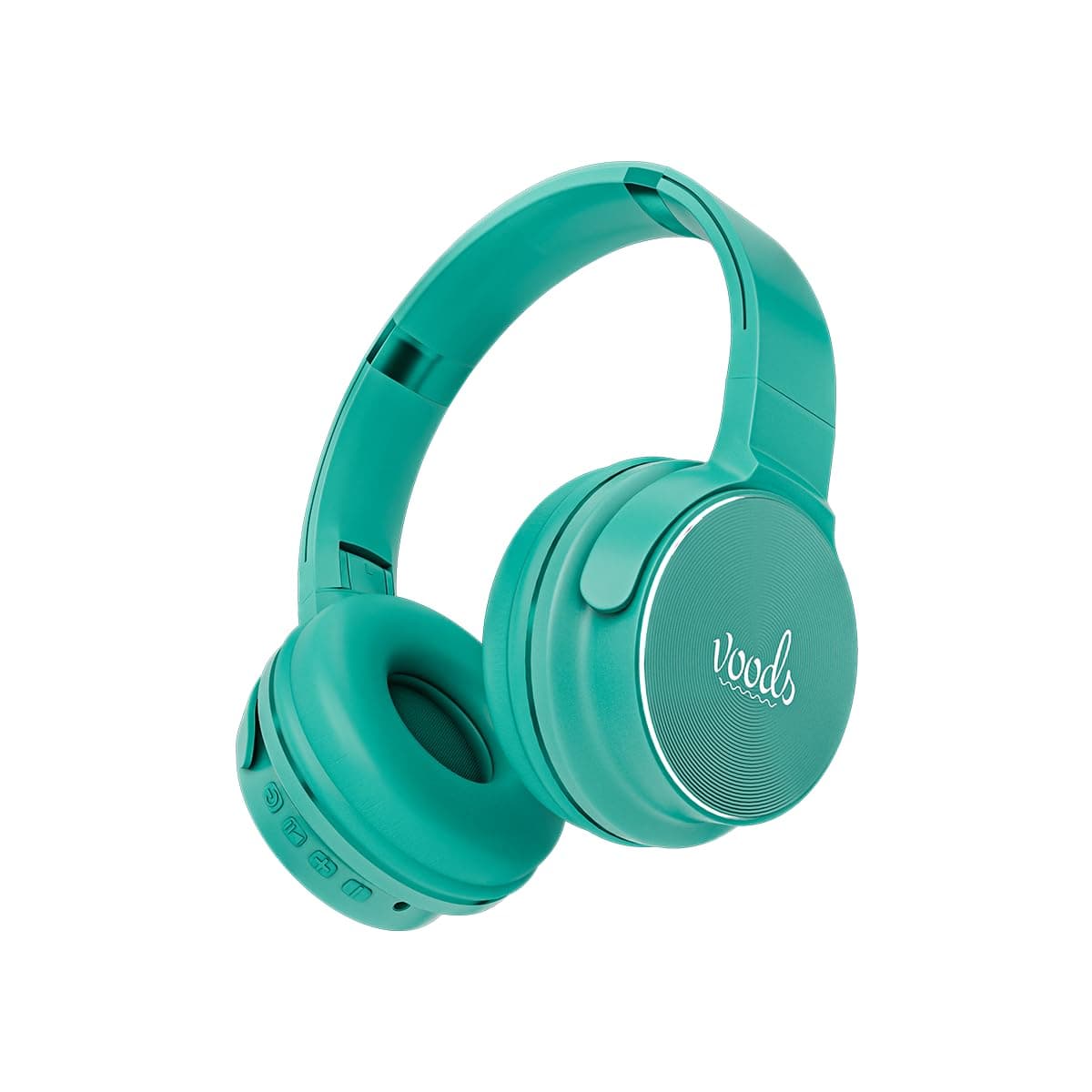 Heads Active Wireless Bluetooth Headphones, 120 Hrs Playback time, Foldable Design, Bluetooth Headset, 40mm Drivers, BT V6.0, Dual Pairing, IPX5 Ratin...