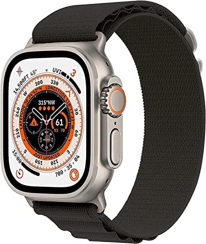 Trigent Latest Ultra Series 8 Smart Watch for Android/iOS for Men & Women with Bluetooth Calling, Heart Rate, Sports Mode, Sleep Monitoring, IP68 Waterproof (Alpine Black Watch)