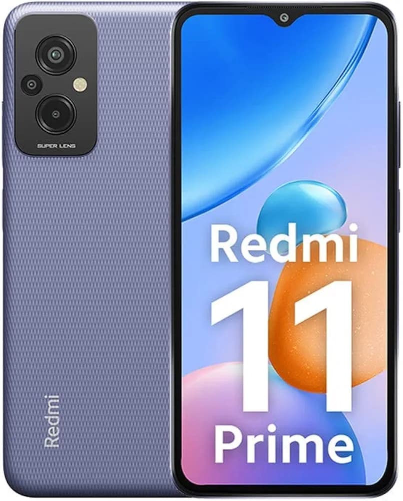 (Renewed) Redmi 11 Prime (Peppy Purple, 4GB RAM 64GB ROM) | Prime Design | High Performance Helio G9