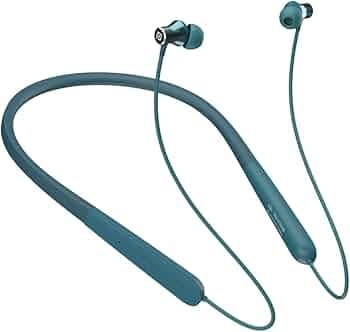 Portronics Harmonics X1 in Ear Wireless Bluetooth 5.0 Sports Headset with Superior Audio, 15 Hrs Playtime, in-Built Mic, Magnetic Earbuds, Type C Char...