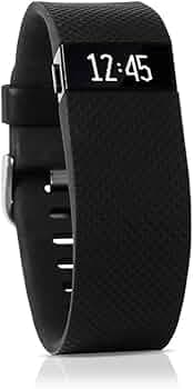 Fitbit Charge HR Heart Rate and Activity Wristband, Small (Black)