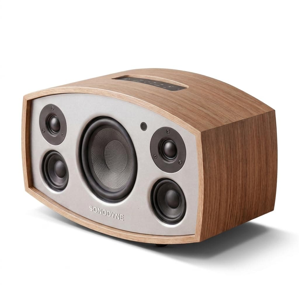 Sonodyne Malhar G2 200W 3-Way Bluetooth Speaker for TV & Home Music System | HDMI ARC, Optical, USB, Aux | Bass & Treble Control with Remote | Duet St...