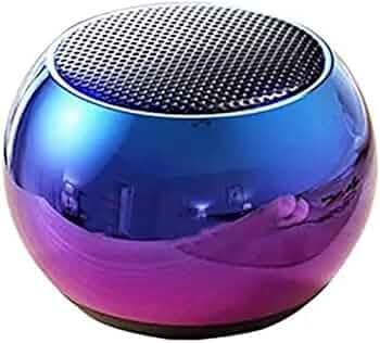 J-B-L Mini Speaker Boost 4 Colorful Wireless Bluetooth Speaker Mini Electroplating Round Steel Speaker (Random Colour)