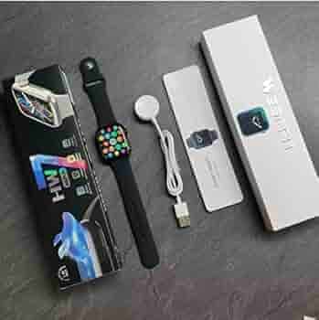 HW 7 Max Smartwatch with NFC, 128 MB RAM, Heart Rate Monitoring & Wireless Charging