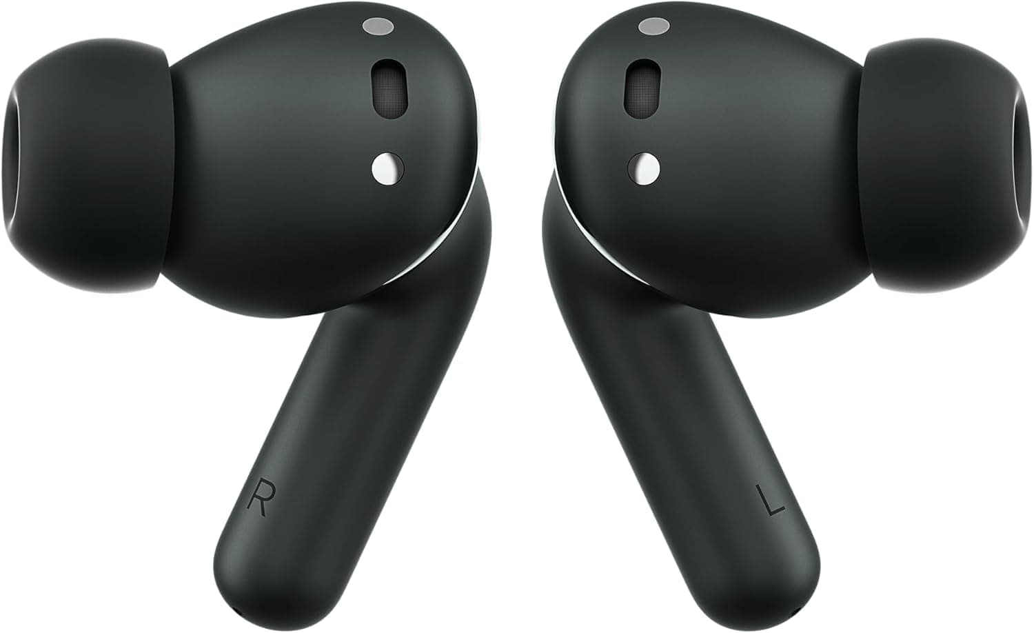 Moto Buds+ Headphones with Sound by, Dual Dynamic Drivers and Optimal Resolution Sound, Dolby Head Tracking and Dolby Atmos, Dynamic Active Noise Canc...