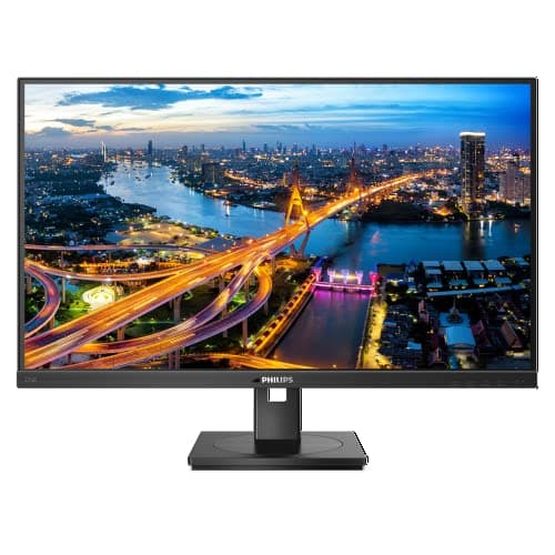PHILIPS 276B1/94 (27") Monitor, QHD Monitor, USB Type C Monitor, Light Sensor, Power Sensor, USB Hub, RJ 45, Built in Speaker, Height Adjustable