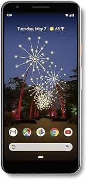 Pixel 3A, (Clearly White, 4GB RAM 64GB Storage)