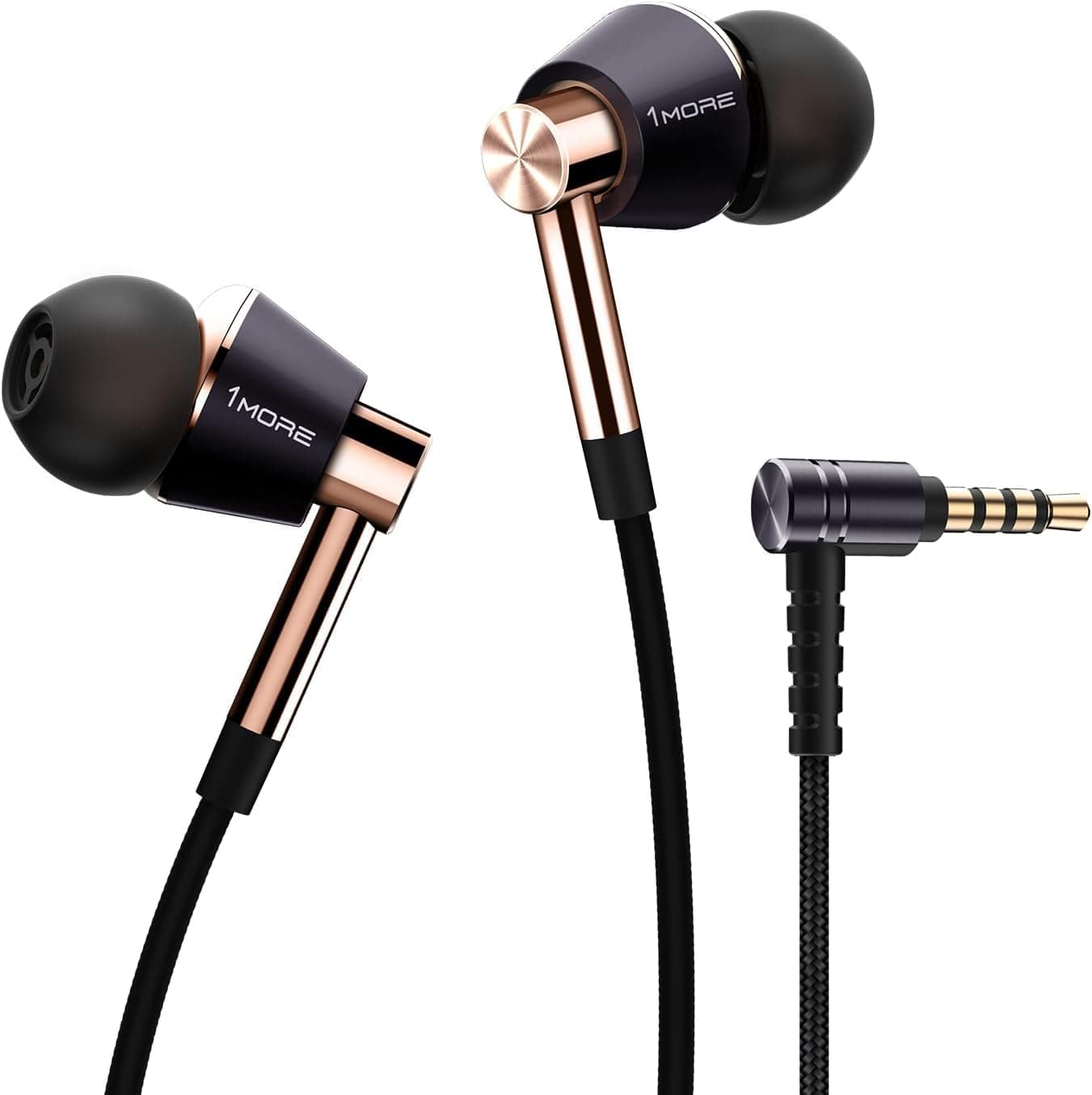 1MORE E1001-GD Wired in Ear Earphone with Mic (Gold)