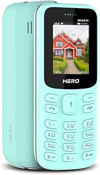 Lava Hero Shakti Keypad Mobile Phone with Vibration Alert | 1.8" Big Display | Long-Lasting Battery - upto 7 Days Standby Time | Auto Call Recording |...