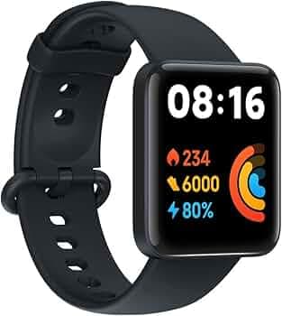 Redmi Smart Watch 2 Lite Multi-System Standalone GPS, 3.94 cm Large HD Edge Display, Continuous SpO2, Stress & Sleep Monitoring, 24x7 HR, 5ATM, 120+ W...