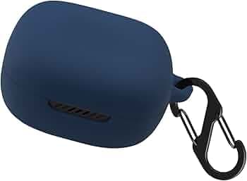 PABULUM Silicone Case Cover Compatible with JBLL Live Free 2 TWS -Blue