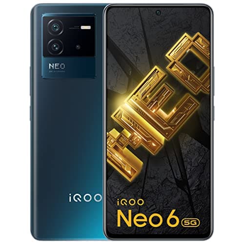 iQOO Neo 6 5G (Dark Nova, 8GB RAM, 128GB Storage) | Snapdragon® 870 5G | 80W FlashCharge | Extra Rs.3000 Off on Exchange