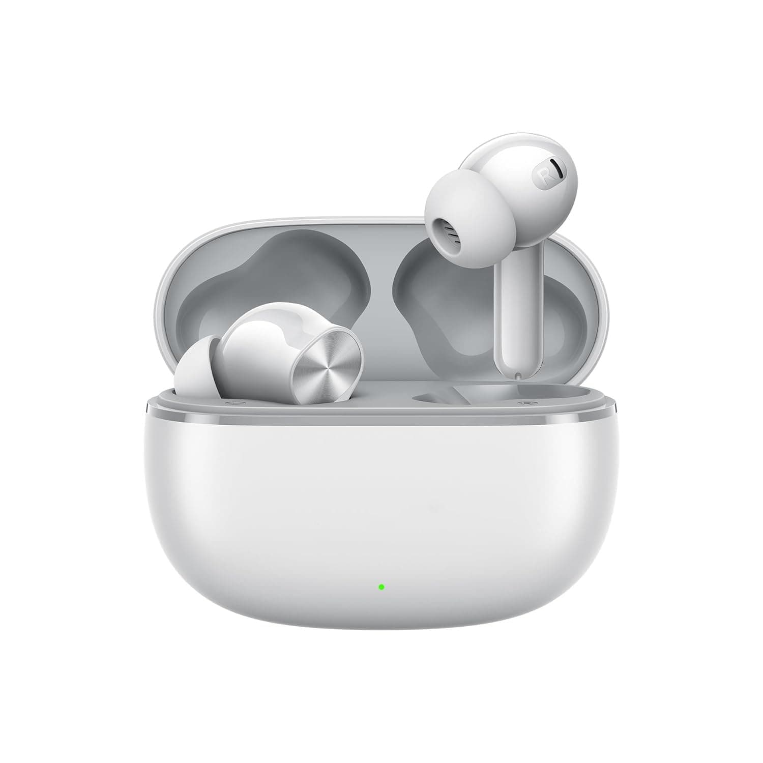 Buds T200 Lite Bluetooth inEar Earbuds,4 Mic, AI ENC for Calls,48 Hours Total PlaybackCompatible with realme Fast Charging and Ultra Low Latency Gamin...