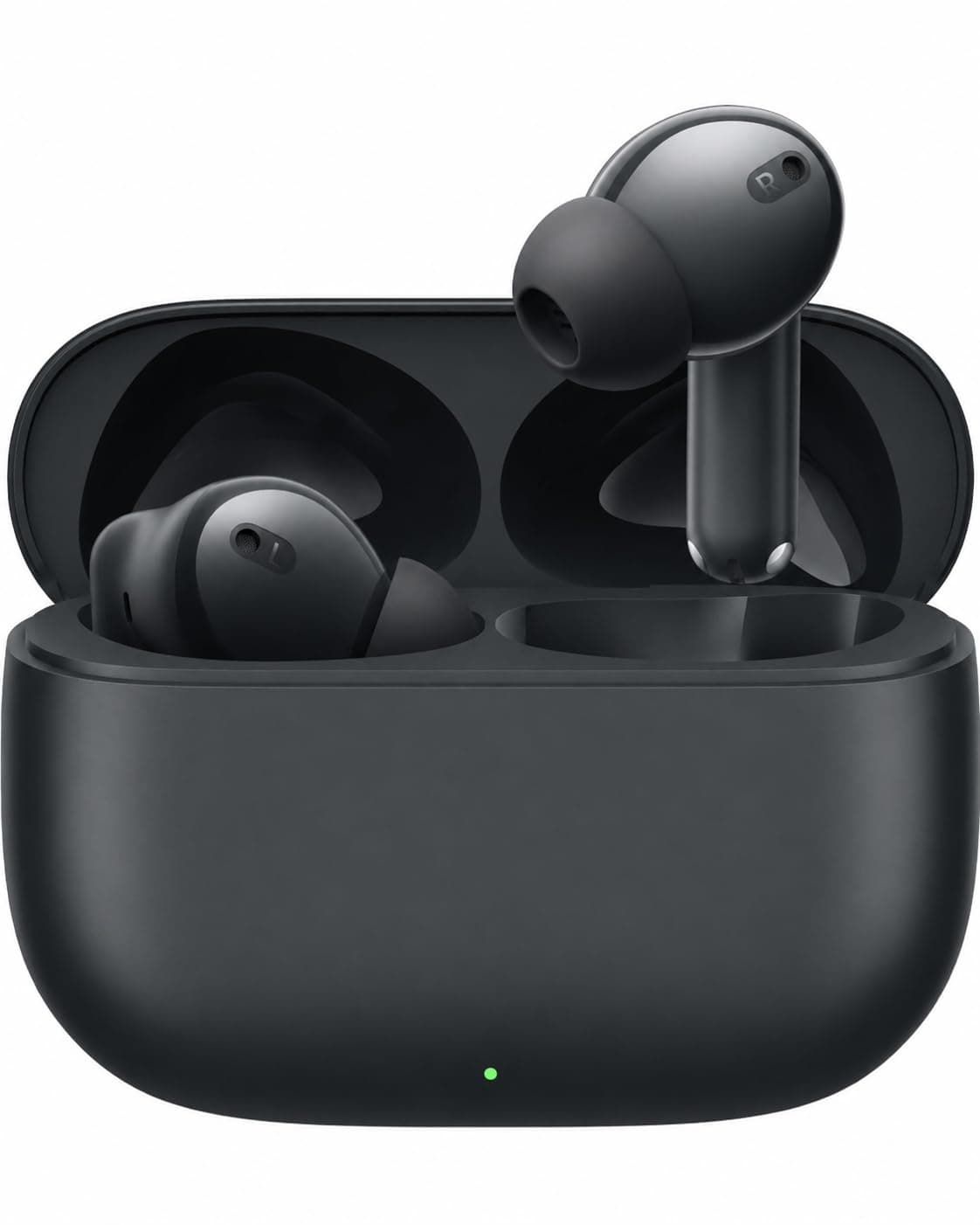 Buds T310 True Wireless Earbuds with 46dB Hybrid ANC, 360 Spatial Audio, IP55 (Black)