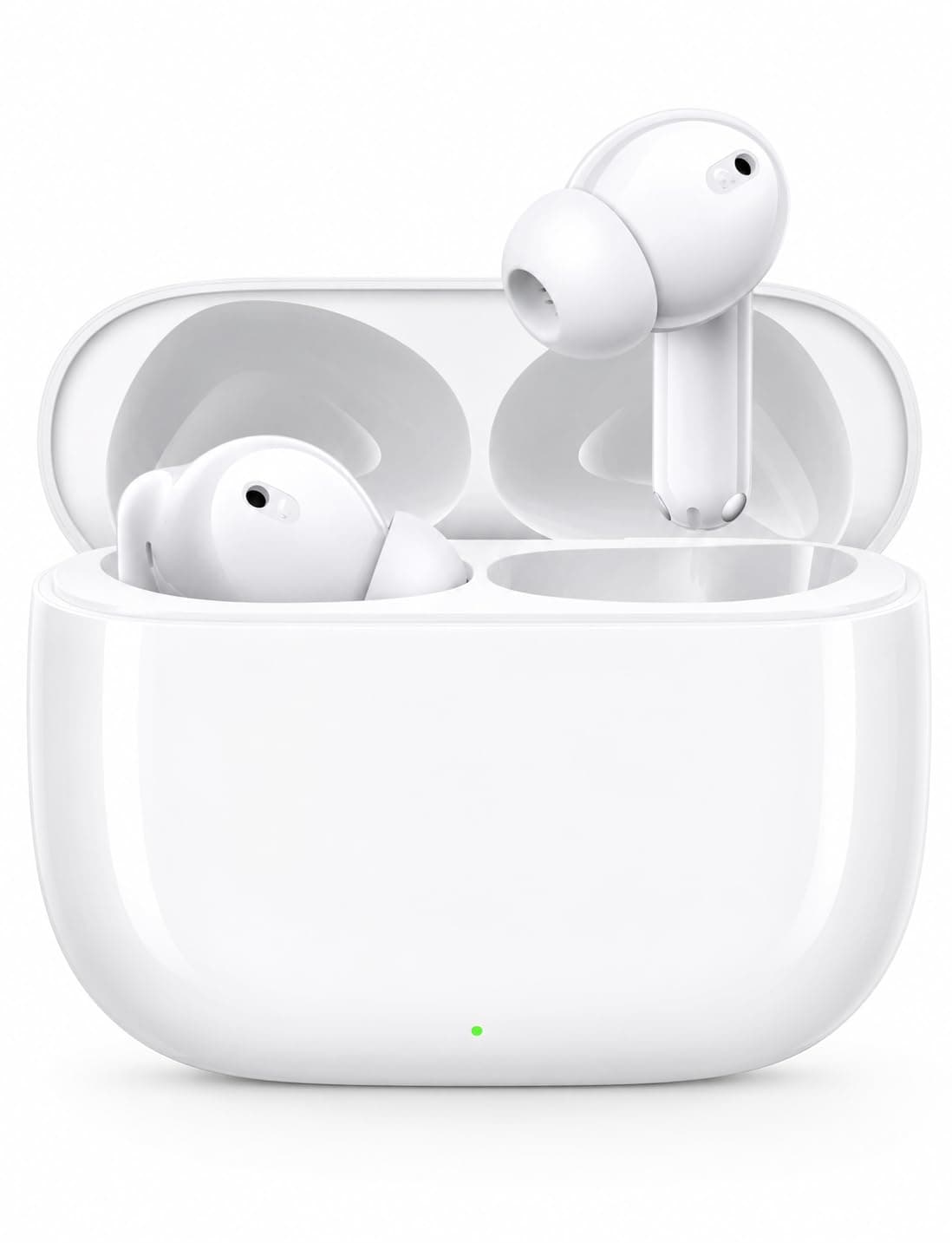 Buds T310 True Wireless Earbuds with 46dB Hybrid ANC, 360 Spatial Audio, IP55 (White)