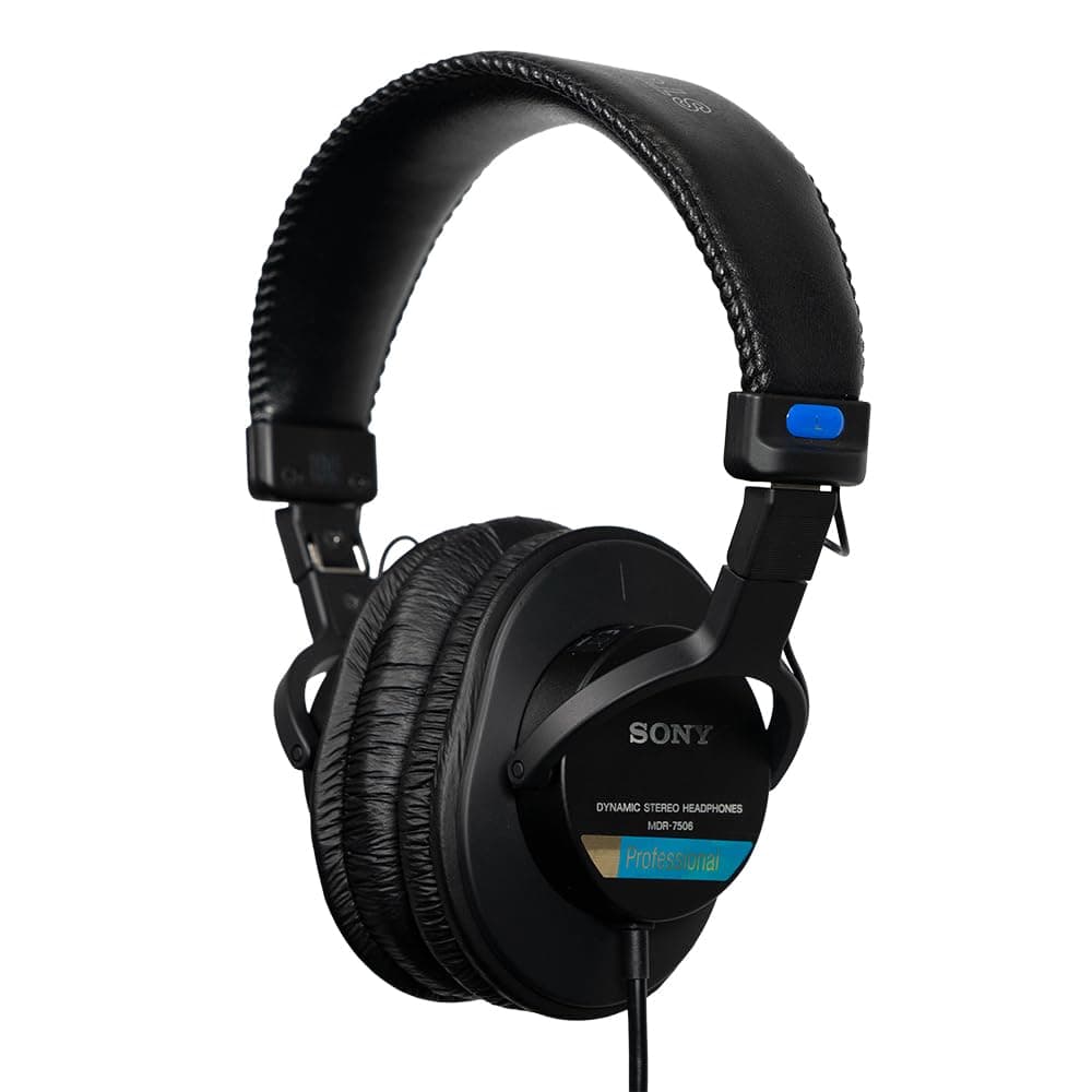 Sony MDR-7506 On-Ear Professional Headphones (Black)