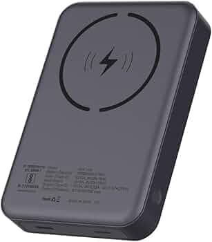 Stuffcool Click Plus 10000mAh Made in India Magnetic Wireless Powerbank Perfect for iPhone 12/13/14 Series, with Fast Wired Charging Charges iPhone 50...