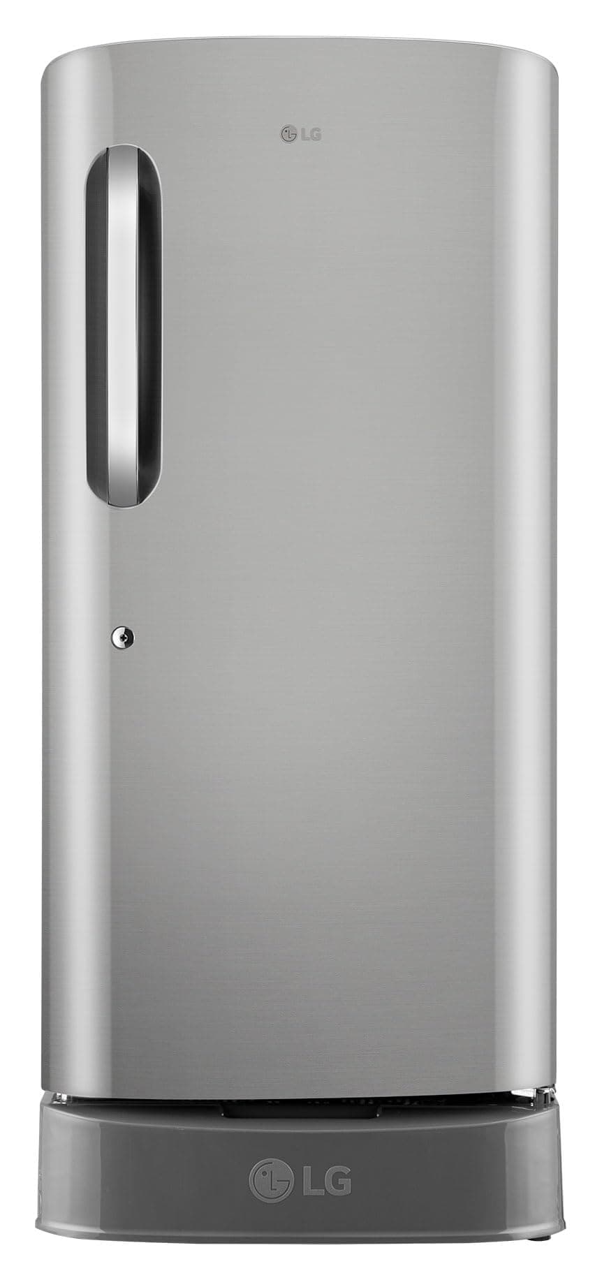 LG 210 L, 5 Star, Smart Inverter, Direct Cool Single Door Refrigerator (GLD2256ZAPZ, Shiny Steel, Fit Max Chiller Tray, Base stand with Drawer & Runs ...