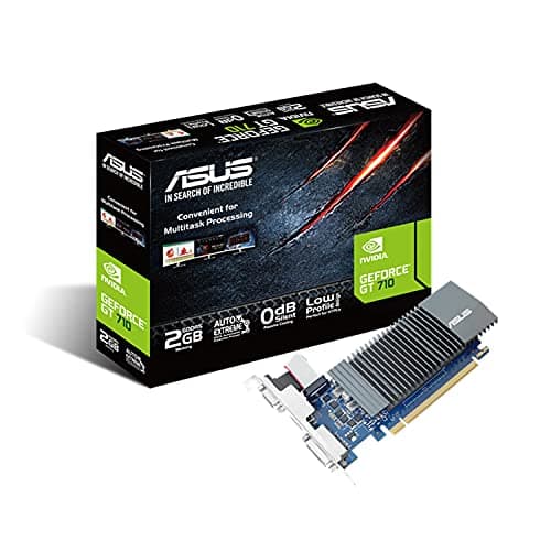 ASUS GeForce GT710 2GB GDDR5 64-Bit 0db Low Profile Graphics Card