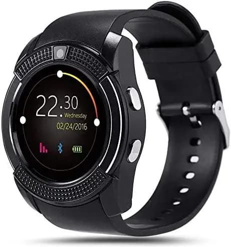 SKY BUYER V8 New Smart Watch for Android Phones for Men and Women Touch Screen Fitness Tracker Pedometer