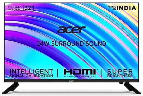 Acer 80 cm (32 inches) Advanced N Series HD Ready LED TV AR32NSV53HDFL (Black)