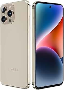 IKALL S1 Smartphone (6GB Ram + 6GB Virtual Ram, 128GB Internal Storage, Triple Camera) (Gold)