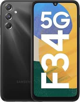 Samsung Galaxy F34 5G (Electric Black, 8GB RAM, 128GB Storage)