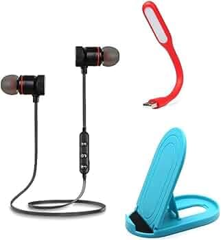QOCXRRIN PRO Wireless Bluetooth in Ear Headphone with Mic (Multicolour)