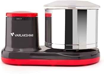Varlakshmi Super Table Top Wet Grinder (2L, Pink Grey)
