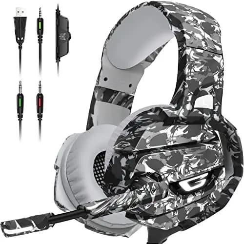 FEIYING Gaming Headset Wired Gaming Headphone (K5MC)