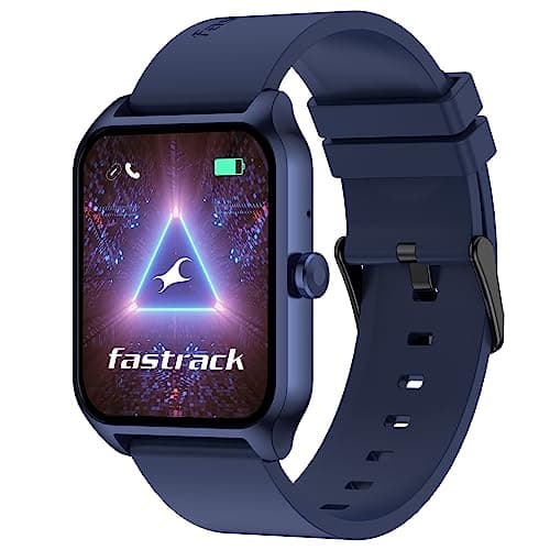 Fastrack Reflex Beat Pro Smart Watch|Large 1.75" Super UltraVU Display|Highest 320x390 Pixel Resolution|SingleSync BT Calling|110+ Sports Modes|Nitrofast Charging|Calculator|Passcode Protection