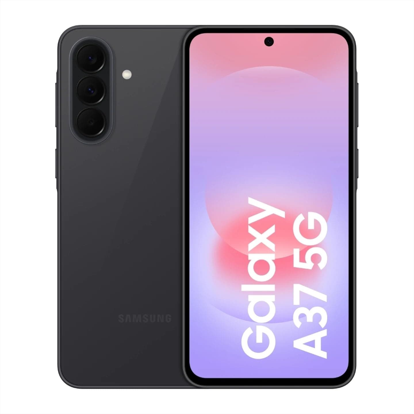 Samsung Galaxy A37 5G (Awesome Charcoal, 8GB RAM, 256GB Storage) | Exynos 1480 Octa-Core Processor | 50MP + 8MP AI Dual Camera | 12MP Front Camera | 6...