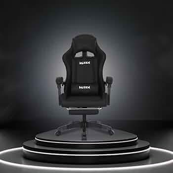 KOZEN Sniper Gaming Chair with Adjustable Headrest & Lumbar Support,135 Recliner Chair | Stretchable Armrest with Footrest, Multifunctional Chair, Blu...