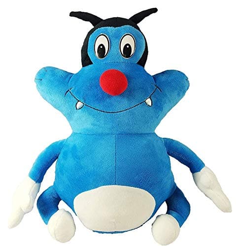 Patly Oggy from Oggy and The Cockroaches Plush Toy Figure Soft Toy 18inch - Multi Color