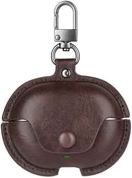 AJM 360 Protection Shockproof Design Leather Case Compatible with Boat Nirvana ION (Brown)