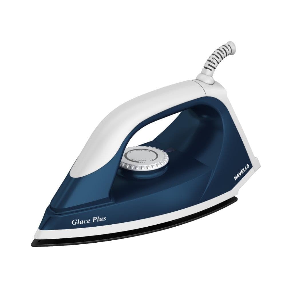 Havells Glace Plus 1000W Dry Iron (Royal Blue)
