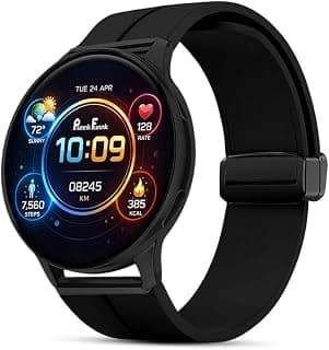 PunnkFunnk Active 5 Smart Watch with 1.3” AMOLED HD Display | Bluetooth Calling, AI Voice Assistant, 100+ Sports Modes, He...