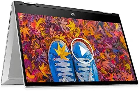 (Renewed) HP Pavilion x360 14-inch FHD Touchscreen Convertible Laptop (11th Gen Intel Core i3-1115G4/8GB/256GB SSD/Win 10/MS Office 2019/Finger Print Reader/Natural Silver/1.61kg), 14-dw1036TU
