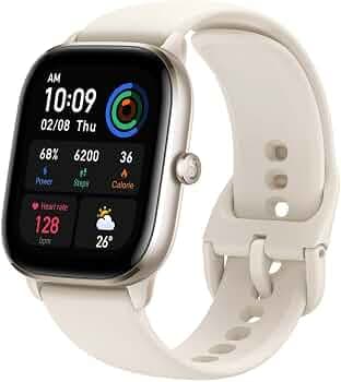 (Refurbished) Amazfit GTS 4 Mini Smart Watch, Alexa Built-in Fitness Tracker with 24H Heart Rate Blood Oxygen Monitor, 5 Satellite Positioning, 120+ S...
