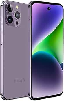 IKALL S1 Smartphone with 6.8" Display (6GB, 128GB) (Triple Camera, Ram Expansion Upto 6GB) (Purple)
