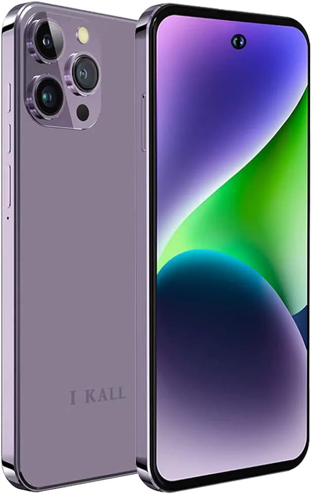 IKALL S1 Plus Smartphone (6.8 Inch, 6GB, 128GB) (Triple Rear Camera) (Purple)