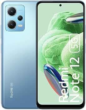 (Renewed)Redmi Note 12 5G Mystique Blue 6GB RAM 128GB ROM | 1st Phone with 120Hz Super AMOLED and Snapdragon® 4 Gen 1 | 48MP AI Triple Camera
