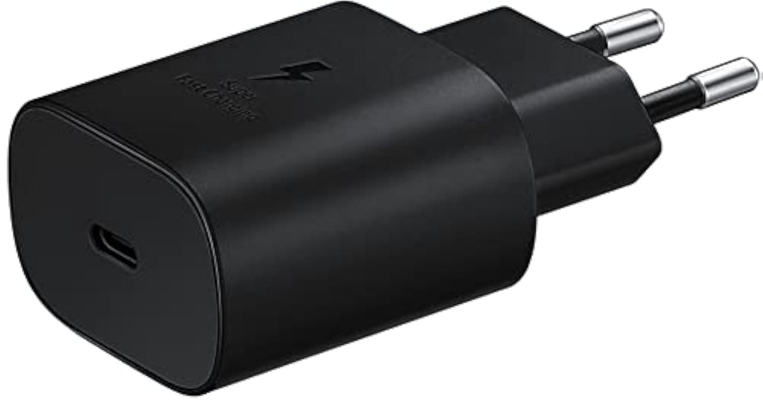 Samsung Original 25W Type-C Travel Adaptor Without Cable 2024 (Black)
