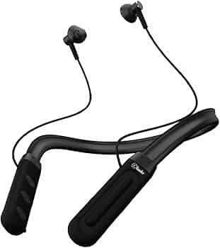 Xthunder BTX9 Flex Pro Leather Series Wireless Neckband Bluetooth Headset with Upto 48 Hours Playtime, Magnetic Earbuds, BT V5.1, IPX5, Sweatproof, 10mm Dynamic Driver (Black) (Red)